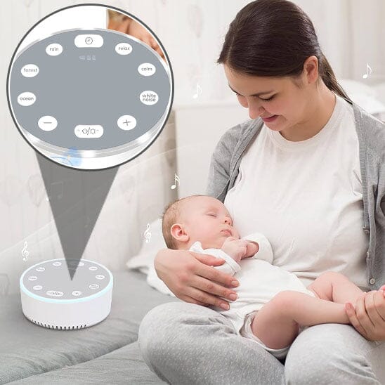 Appareil à Bruit Blanc pour Bébé - SLEEP THERAPY BABY Machine à bruit blanc Entre Bébé et Moi