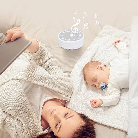 Appareil à Bruit Blanc pour Bébé - SLEEP THERAPY BABY Machine à bruit blanc Entre Bébé et Moi