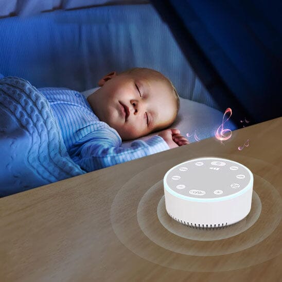 Appareil à Bruit Blanc pour Bébé - SLEEP THERAPY BABY Machine à bruit blanc Entre Bébé et Moi Machine à Bruit Blanc Premium