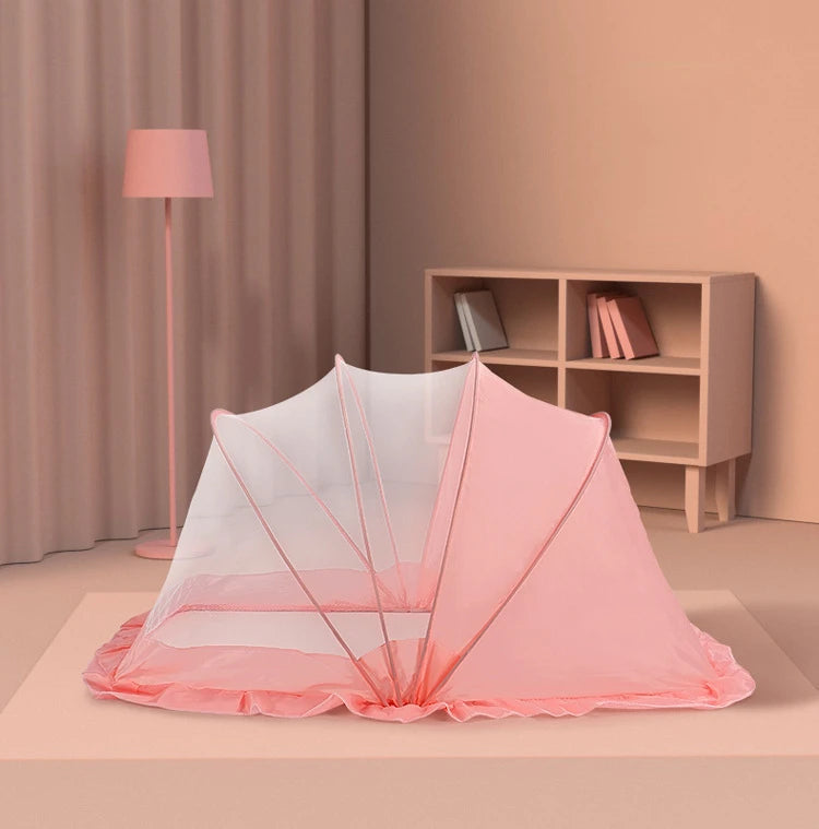 BabuSleep | Pour une nuit sans piqure de moustique Entre Bébé et Moi pink - blackout