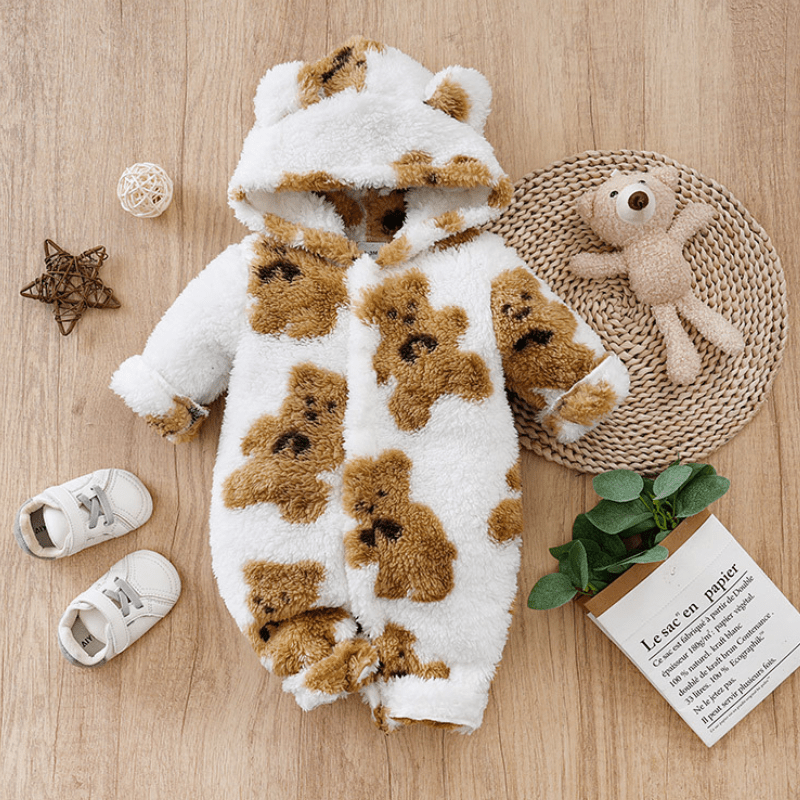 Baloo™ La Combinaison Ourson Préférée des Bébés Entre Bébé et Moi Ma Combinaison Baloo + 1 Ebook Offert 0-3M(22x52cm)