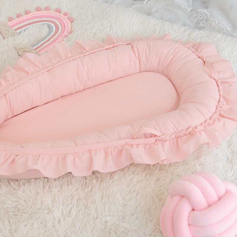 Cocon de Sommeil Bébé - Rose Douillet Cocon de lit Entre Bébé et Moi