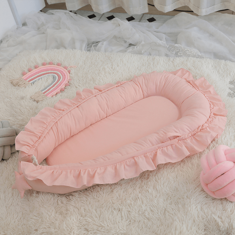 Cocon de Sommeil Bébé - Rose Douillet Cocon de lit Entre Bébé et Moi