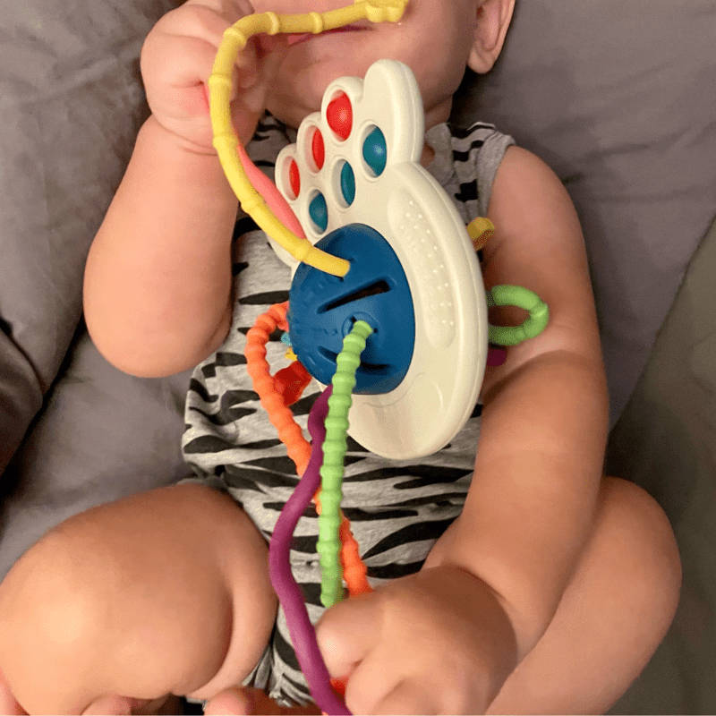 FunnyMonti | Jouet de dentition sensoriel Entre Bébé et Moi