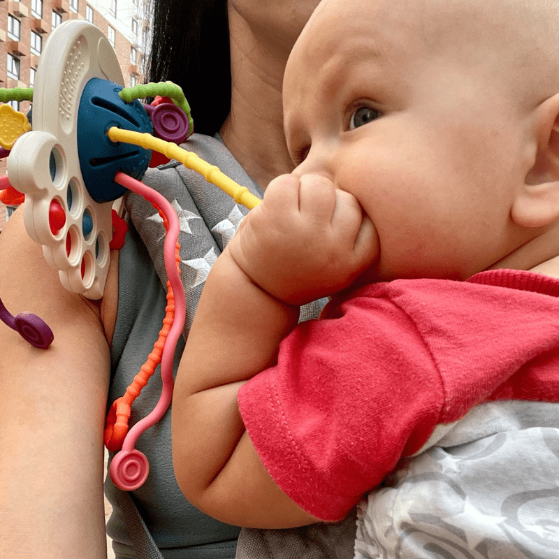 FunnyMonti | Jouet de dentition sensoriel Entre Bébé et Moi