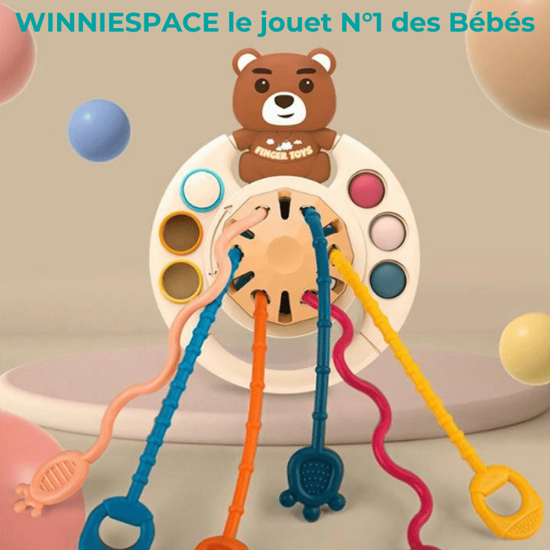FunnyMonti | Jouet de dentition sensoriel Jouet éveil Entre Bébé et Moi