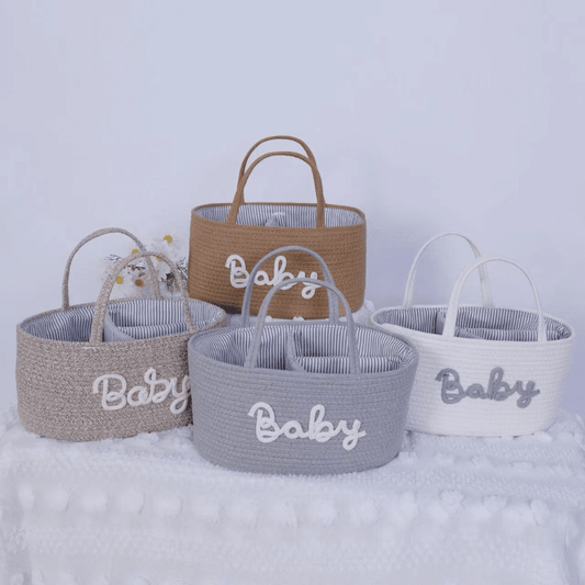 Panier BabyTidy™ – Le rangement élégant pour bébé Panier de rangement Entre Bébé et Moi