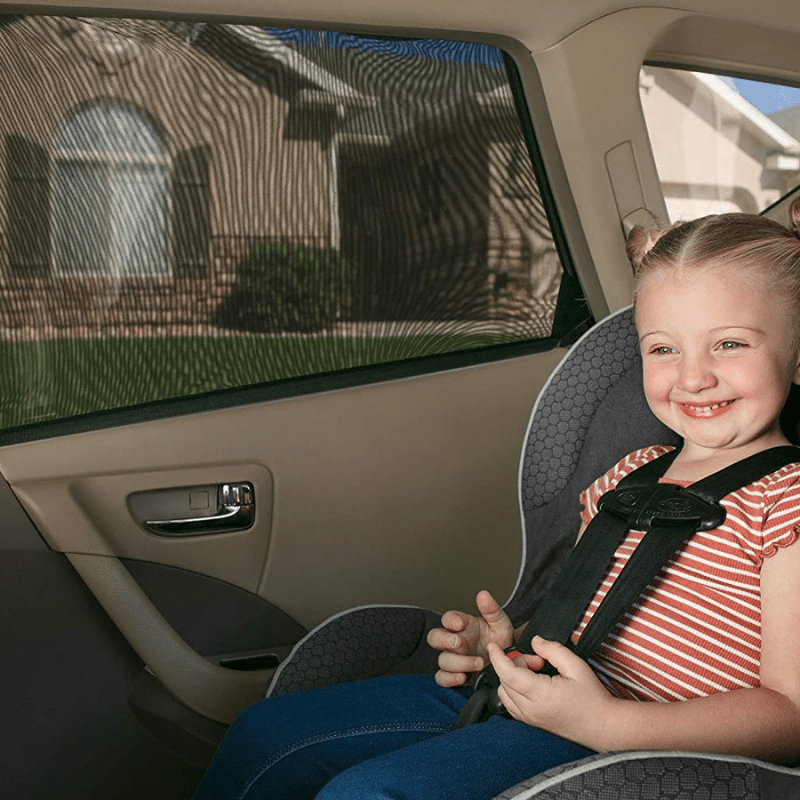 Pare-Soleil Barrière Anti-Moustique pour Voiture pare-soleil Entre Bébé et Moi