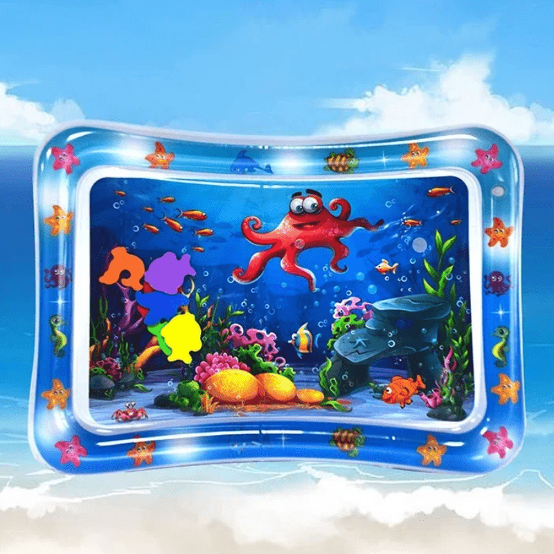 tapis d'eau bebe aquafish