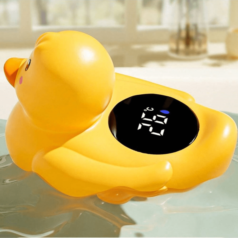 Thermomètre Bain Bébé Intelligent et Ludique | AquaDuck™ Thermomètre bain bébé Entre Bébé et Moi