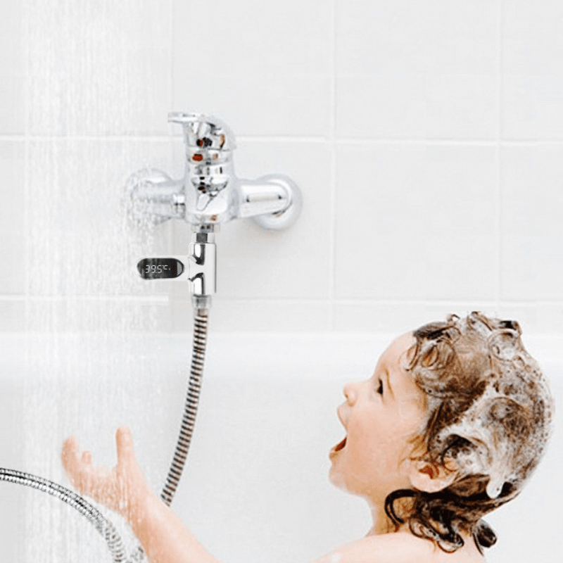 Thermomètre bain bébé douchette
