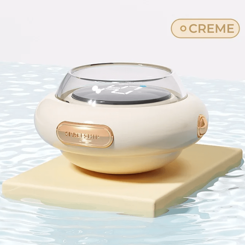 Thermomètre bain bébé creme