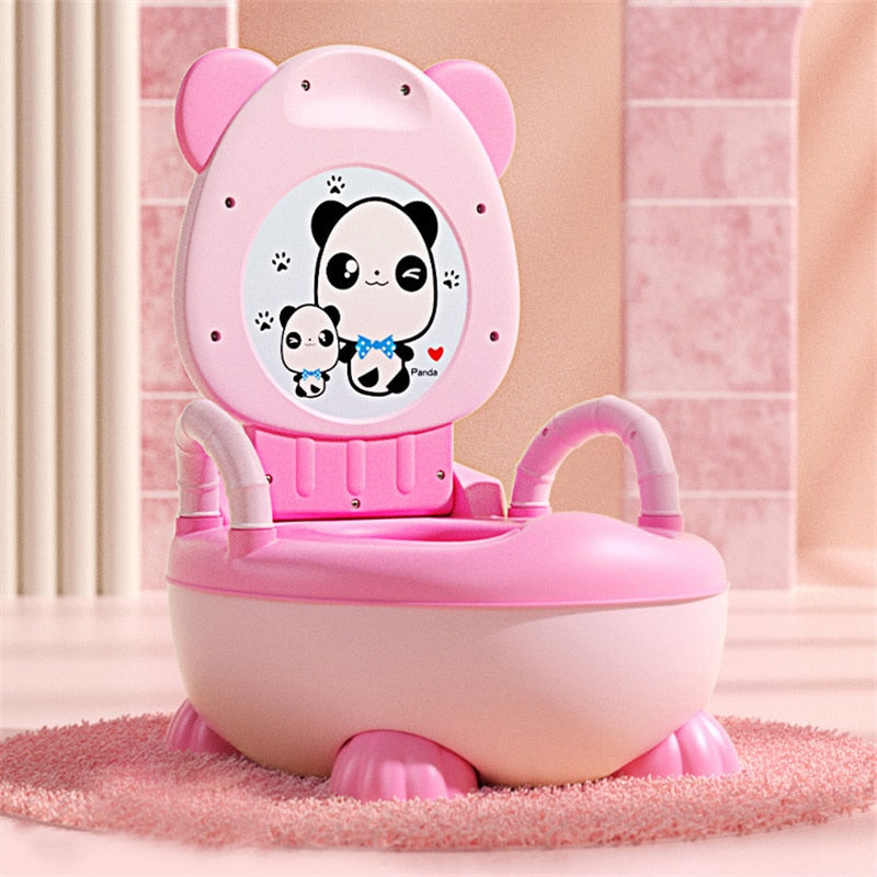 1-6 Years Old Children's Pot Cute Baby Toilet Seat Easy to Clean Baby Potty Portable Stool Boys And Girls Safe Trainer Seat WC Entre Bébé et Moi