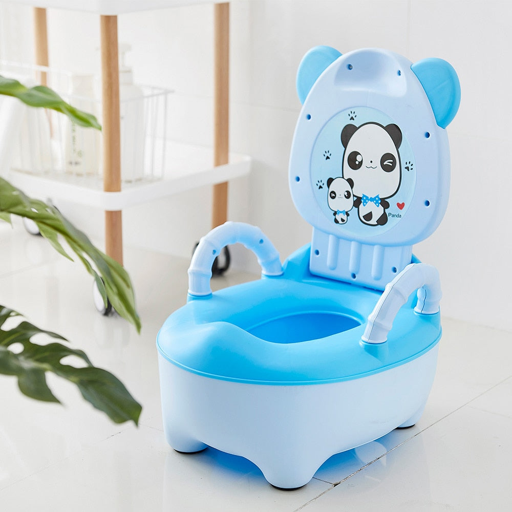 1-6 Years Old Children's Pot Cute Baby Toilet Seat Easy to Clean Baby Potty Portable Stool Boys And Girls Safe Trainer Seat WC Entre Bébé et Moi TD1053F China