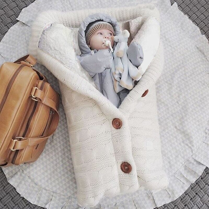 Angel™ | Chancelière Petit Ange Entre Bébé et Moi Blanc