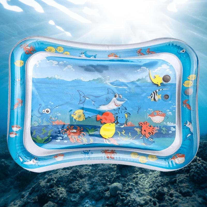 tapis d'eau bebe requin