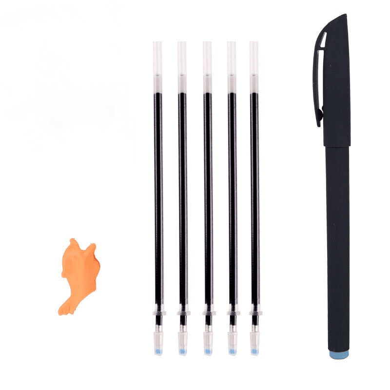 EDUCMONTI | Ma méthode d'éducation ludique Education enfant Entre Bébé et Moi Stylo + Recharges encre magique + Correcteur de posture