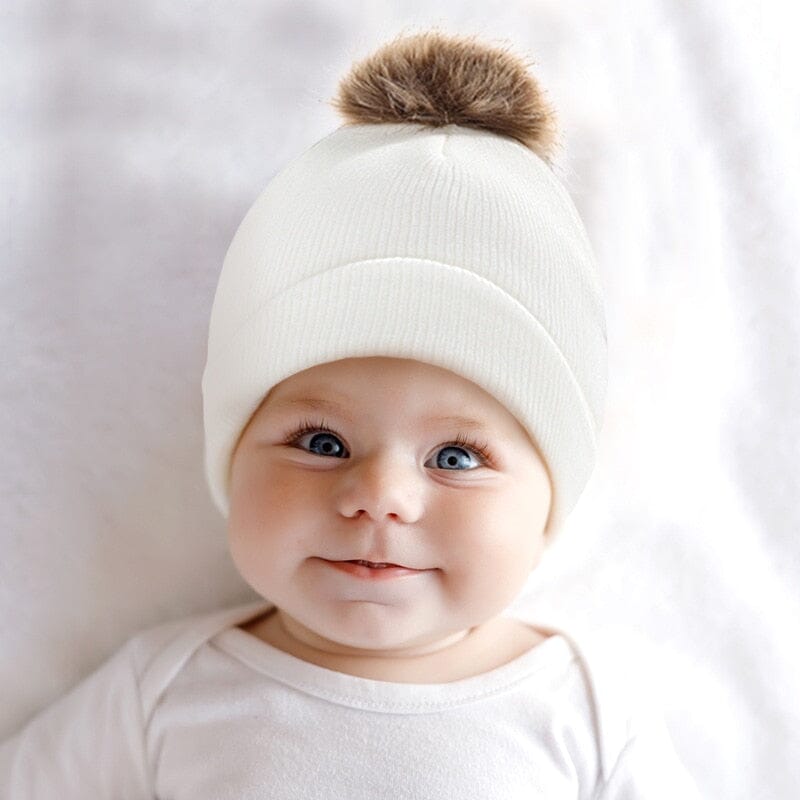 Petit Pompon bonnet bébé 0 Entre Bébé et Moi