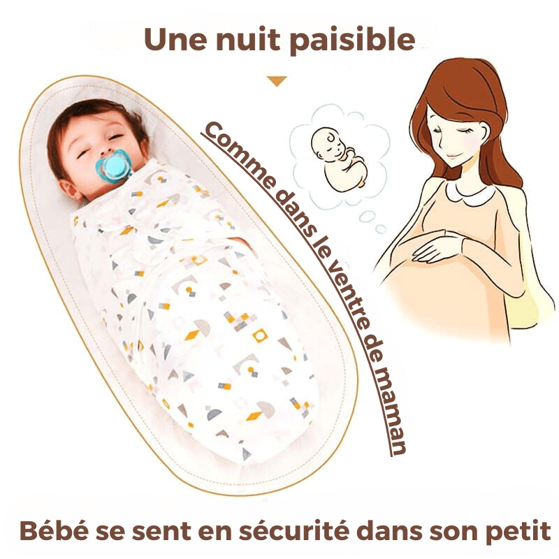 SimplyCover | Couverture d'emmaillotage 0 Entre Bébé et Moi