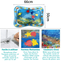 AquaFish | Tapis d'eau d'éveil pour bébé 0 Entre Bébé et Moi 