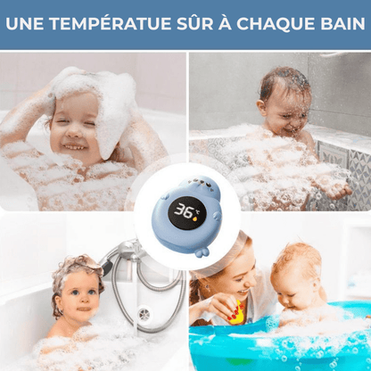 Thermomètre bain bébé jeu