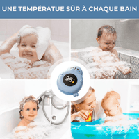 Thermomètre bain bébé jeu
