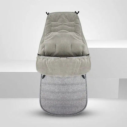 Chancelière Duvet d'Hiver Entre Bébé et Moi Gris 