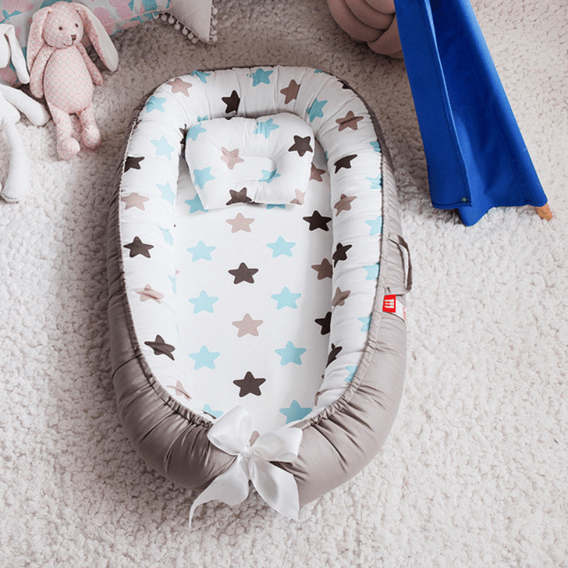 Cocon de Sommeil Bébé - Étoiles Douces Cocon de lit Entre Bébé et Moi 