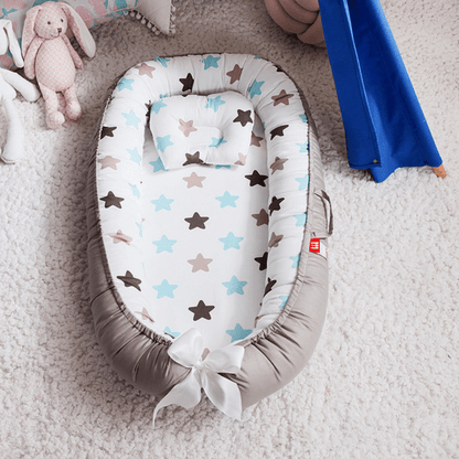 Cocon de Sommeil Bébé - Étoiles Douces Cocon de lit Entre Bébé et Moi 
