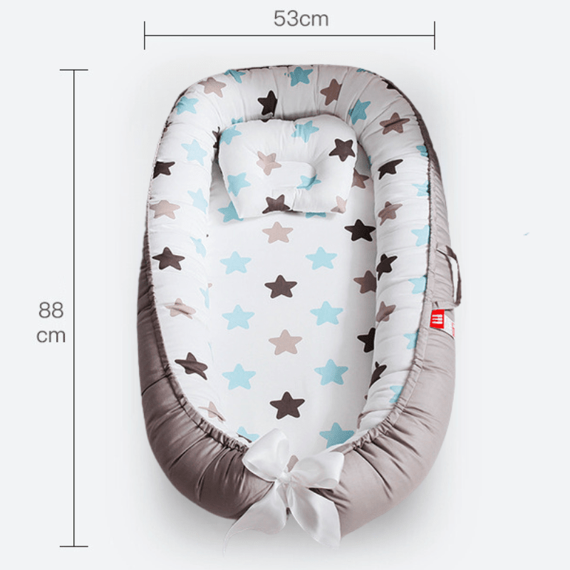 Cocon de Sommeil Bébé - Étoiles Douces Cocon de lit Entre Bébé et Moi 