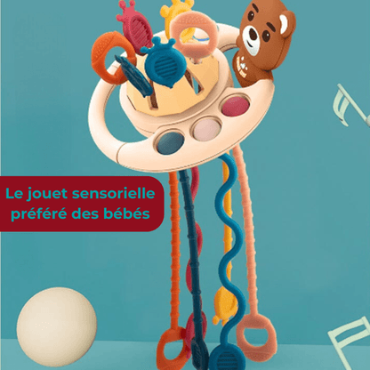 FunnyMonti | Jouet de dentition sensoriel Jouet éveil Entre Bébé et Moi 