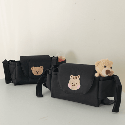Bear Friends Organizer deux variantes Teddy Bear Squirrel organisateur poussette