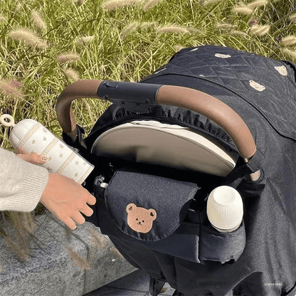 Organisateur poussette Teddy Bear usage extérieur parc biberon maman