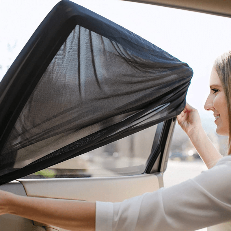 Pare-Soleil Barrière Anti-Moustique pour Voiture pare-soleil Entre Bébé et Moi 