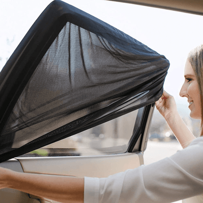 Pare-Soleil Barrière Anti-Moustique pour Voiture pare-soleil Entre Bébé et Moi 
