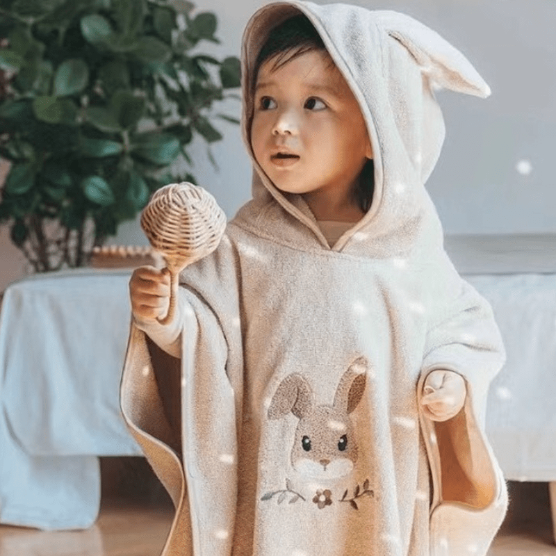 Peignoir Nidou™ – Le Peignoir Cocooning Peignoir Entre Bébé et Moi Lapin Tendresse Câline 