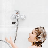 Thermomètre bain bébé douchette