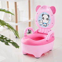 1-6 Years Old Children's Pot Cute Baby Toilet Seat Easy to Clean Baby Potty Portable Stool Boys And Girls Safe Trainer Seat WC Entre Bébé et Moi TD1053A China 