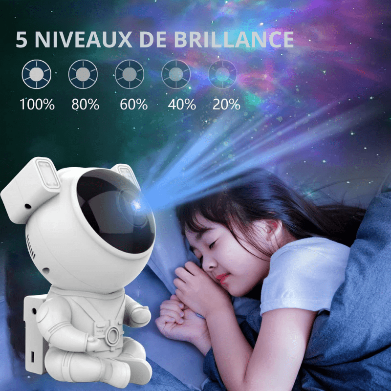 Baby Astronaut | Projecteur étoilé pour chambre de bébé Entre Bébé et Moi 