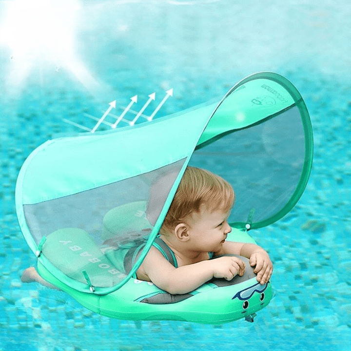 bouée bébé avec pare soleil – Mon Petit Ange