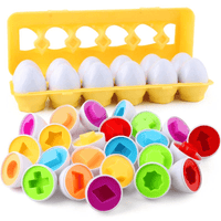 EggMonti | Ma méthode d'éveil Montessori Jouet éveil Entre Bébé et Moi Random - 12pcs 