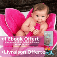 LotusFlower | La fleur de bain pour bébé 0 Entre Bébé et Moi Fleur de Lotus Fushia + 1 Ebook + Livraison Offerte 