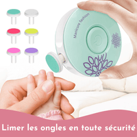 Manucure bebe lime bébé electrique