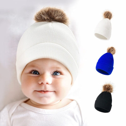 Petit Pompon bonnet bébé 0 Entre Bébé et Moi