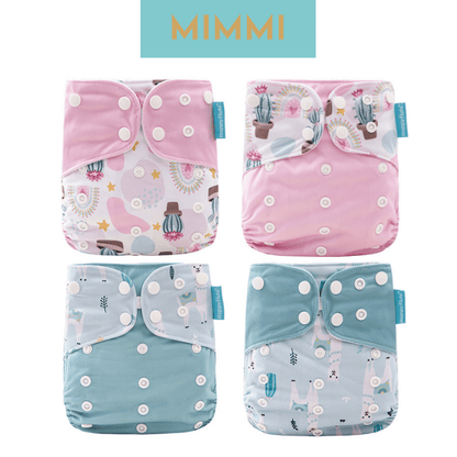 PureBaby | Couche tissu ajustable lavable bébé Couche tissu réutilisable bebe Entre Bébé et Moi Mimmi 