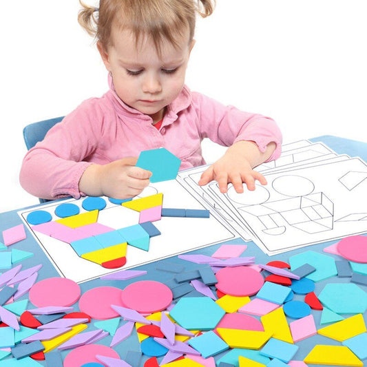 TangramMonti | Ma méthode d'éveil Montessori puzzle Jeux educatif Entre Bébé et Moi